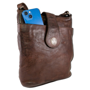 Torc Celtic Knot Leather Bag - Black
