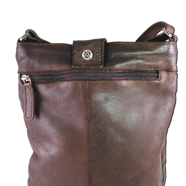 Torc Celtic Knot Leather Bag - Black