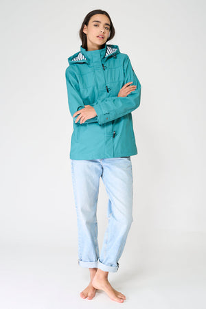 Ladies Rain Jacket - Teal
