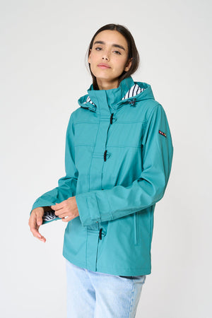 Ladies Rain Jacket - Teal