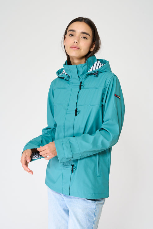 Ladies Rain Jacket - Teal