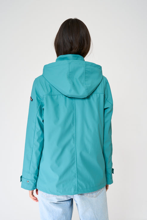 Ladies Rain Jacket - Teal