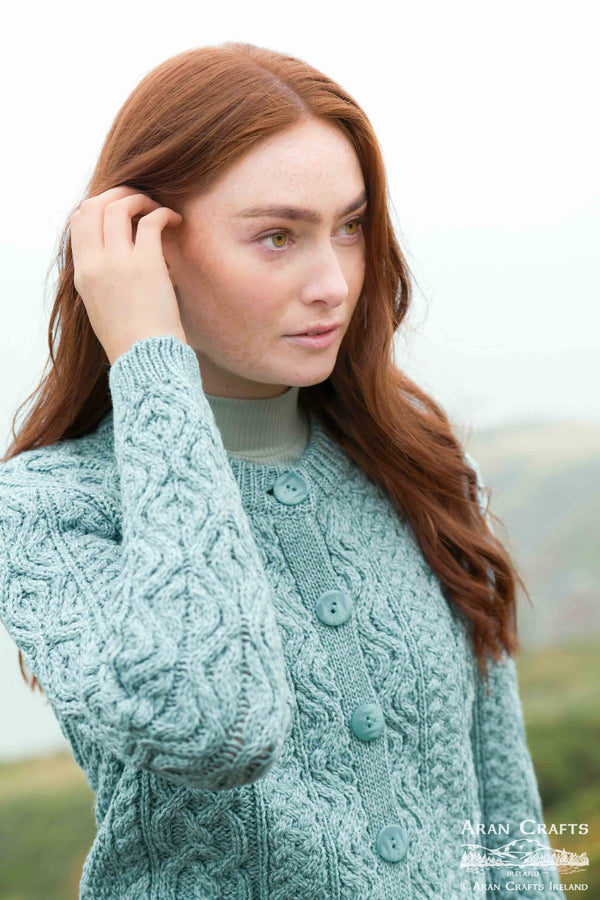 Tramore Short Button Merino Cardigan