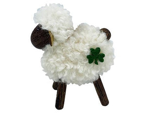 Woolly Sheep Standing Ornament