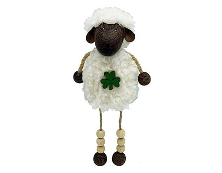 Woolly Sheep Sitting Ornament
