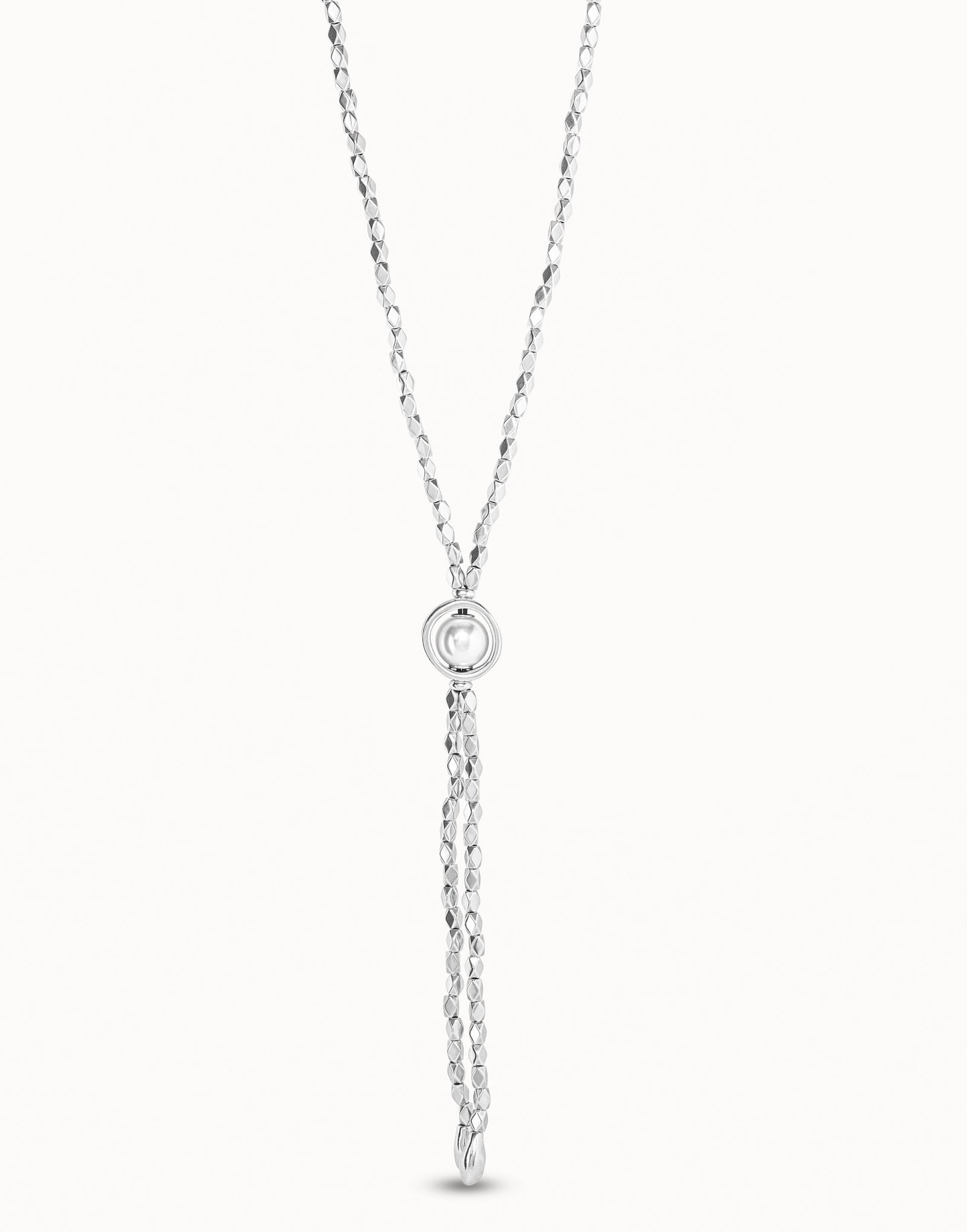 UNOde50 Pide Un Deseo Silver Necklace - Pearl