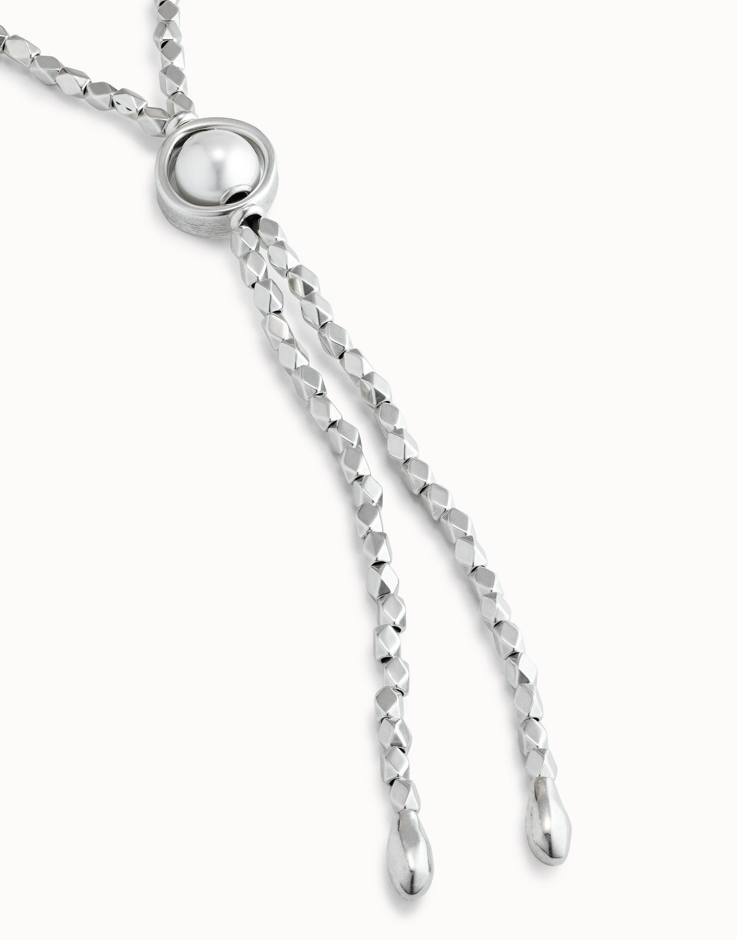 UNOde50 Pide Un Deseo Silver Necklace - Pearl