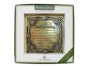 Old Irish Blessing Bronze Wall Art