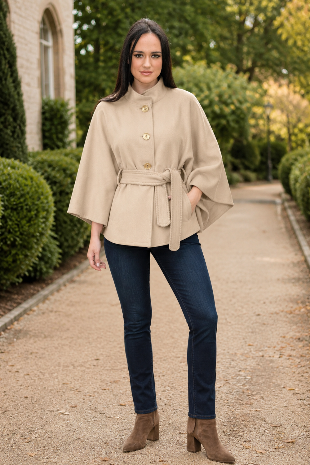 Jimmy Hourihan Alcon Cape - Stone
