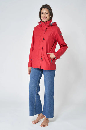 Ladies Rain Jacket - Red