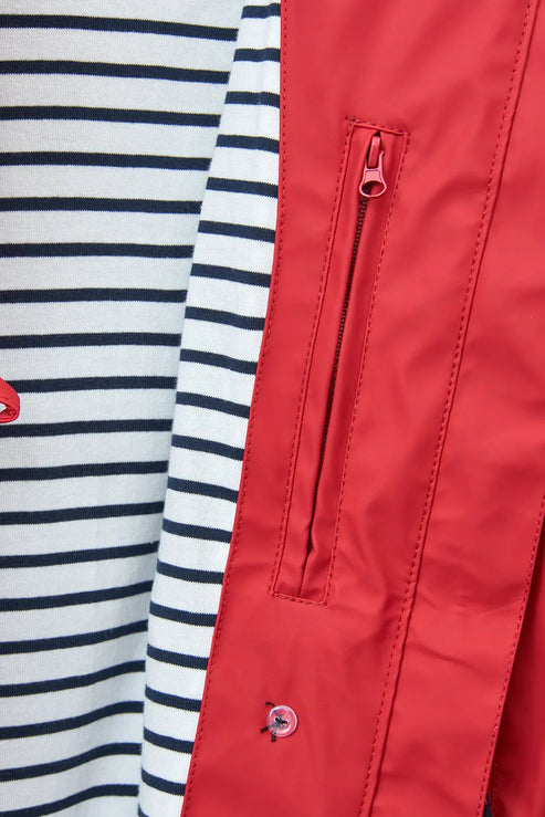 Ladies Rain Jacket - Red