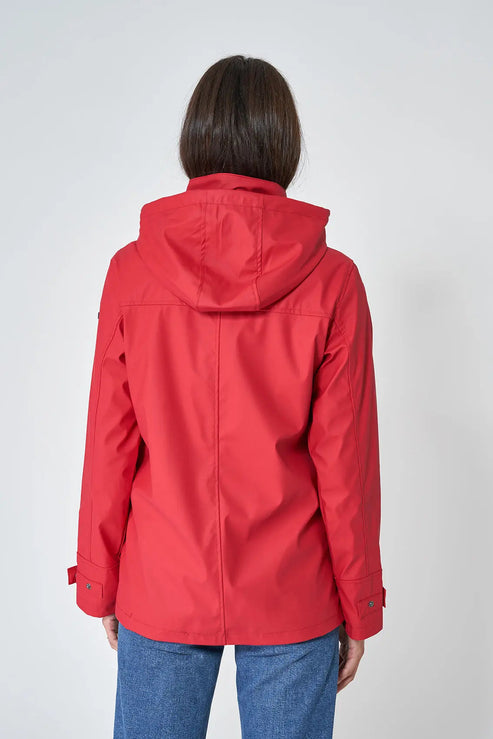 Ladies Rain Jacket - Red