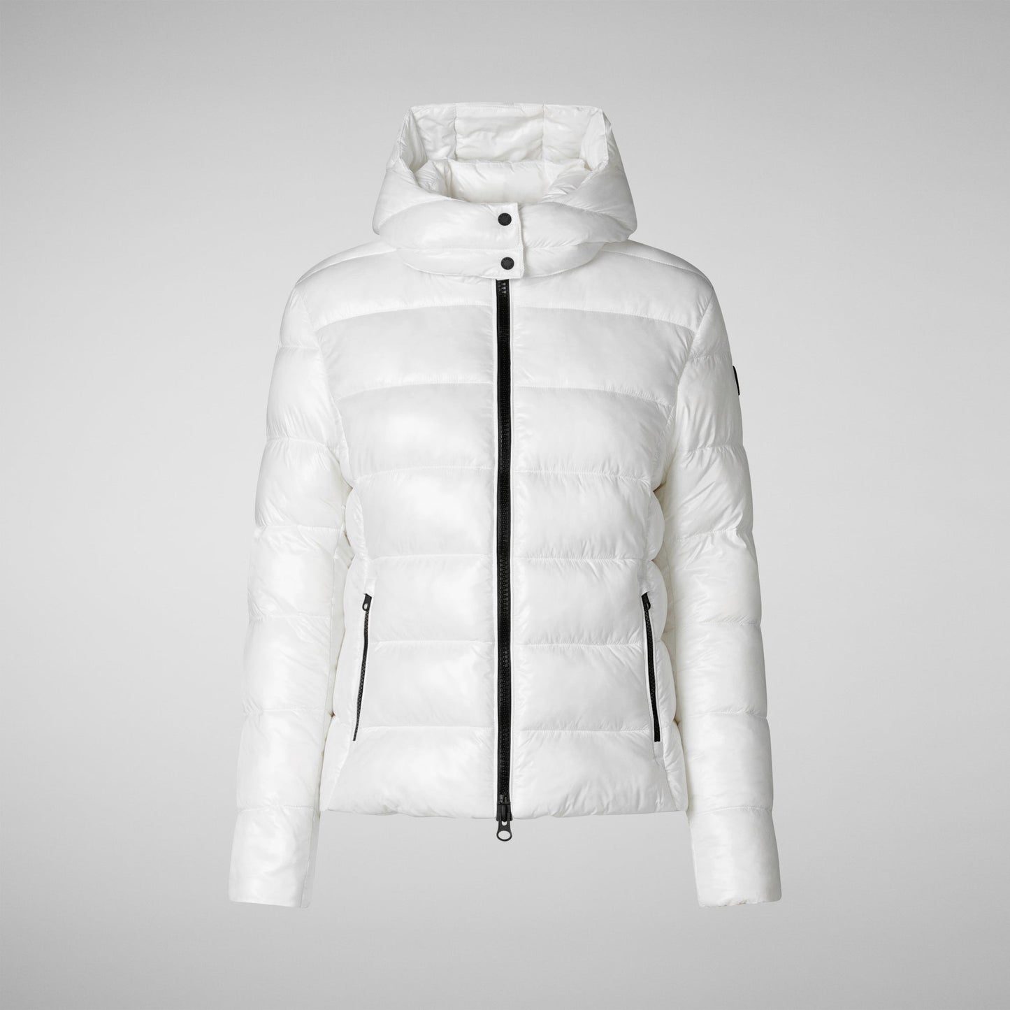 Cosmary Hooded Puffer Jacket - Off White