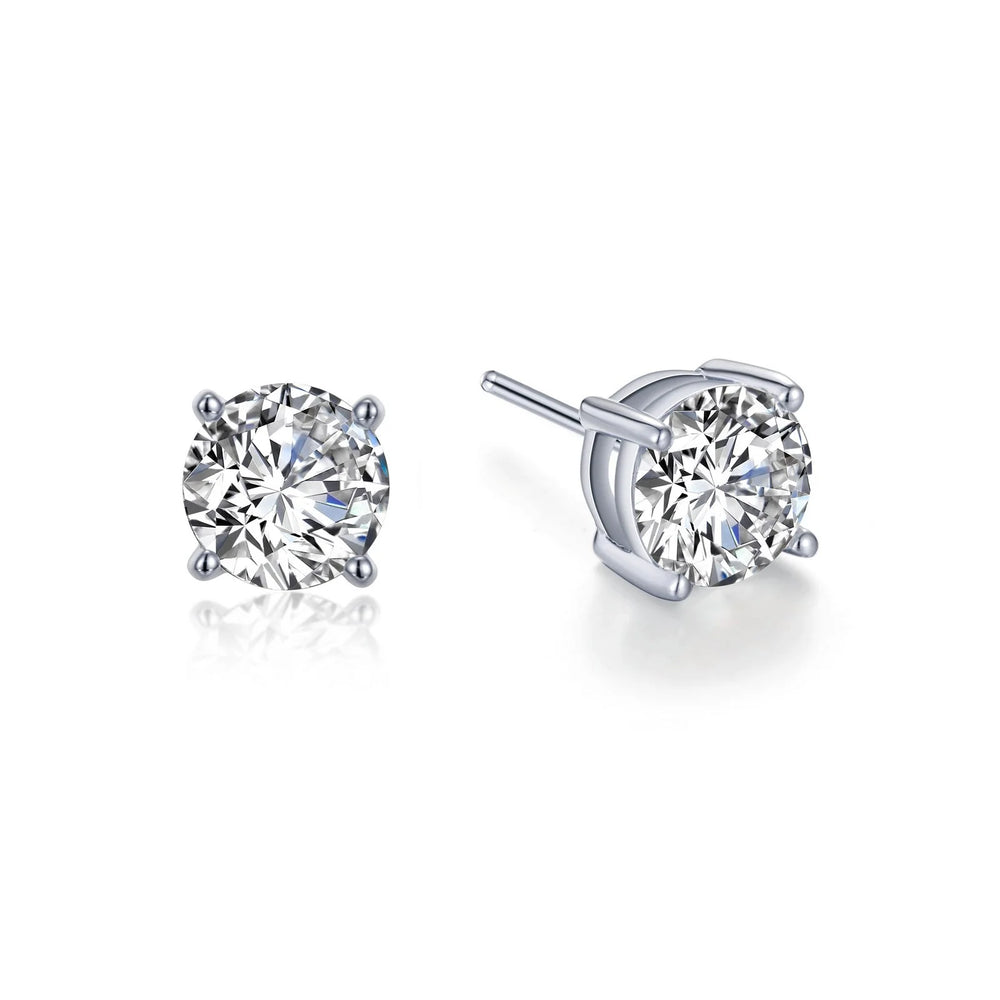 2.5 CTW 4 Prong Diamond Stud Earrings