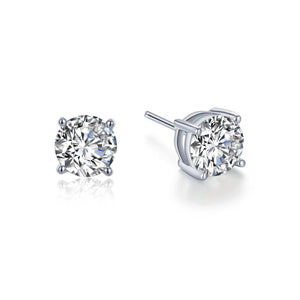 2.5 CTW 4 Prong Diamond Stud Earrings