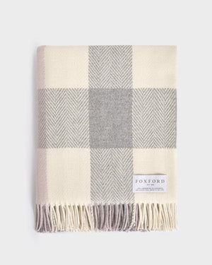 Foxford Emily Cashmere and Lambswool Throw