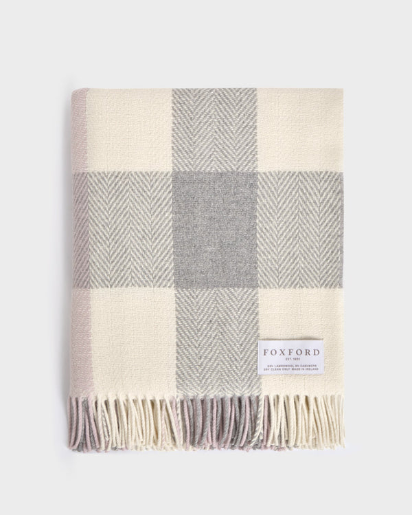 Foxford Emily Cashmere and Lambswool Throw