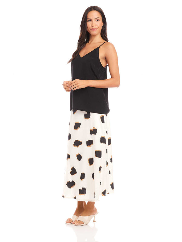Carys Silk Cami - Black