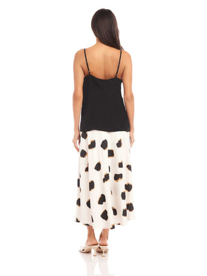 Carys Silk Cami - Black