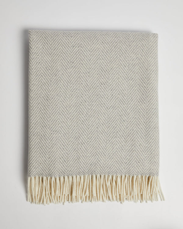 Foxford Clare Island Cashmere and Lambswool Throw