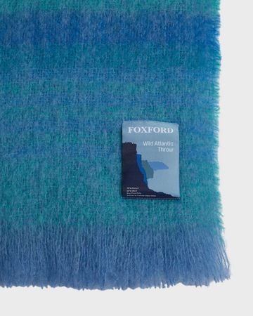 Foxford Wild Atlantic Mohair Throw