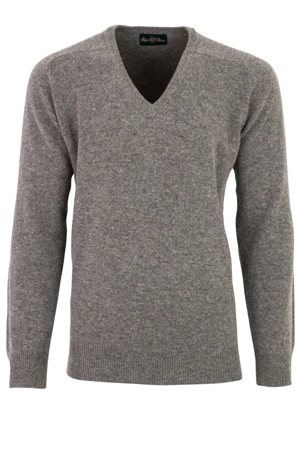 Men's Hampshire Saddle Shoulder V-Neck Pullover Sweater