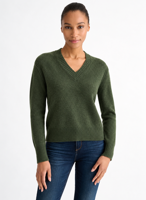 Lofty Vee Cashmere Sweater