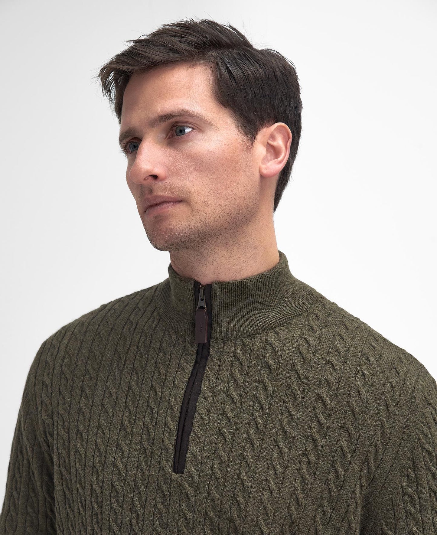 Barbour Ramsden Half Zip Knitted Jumper