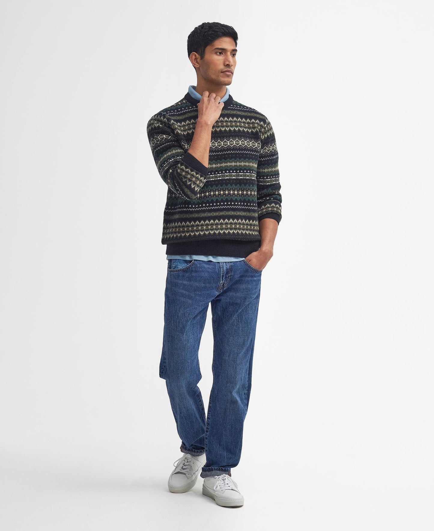 Barbour Case Fairisle Crew Neck