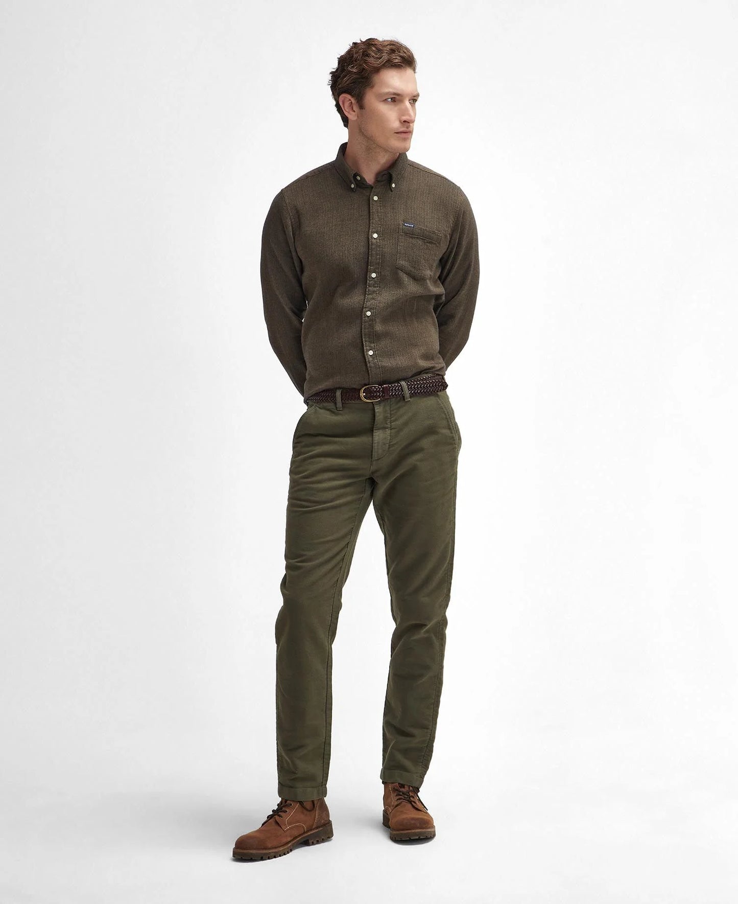 Barbour Buckley Tailored Herringbone Shirt