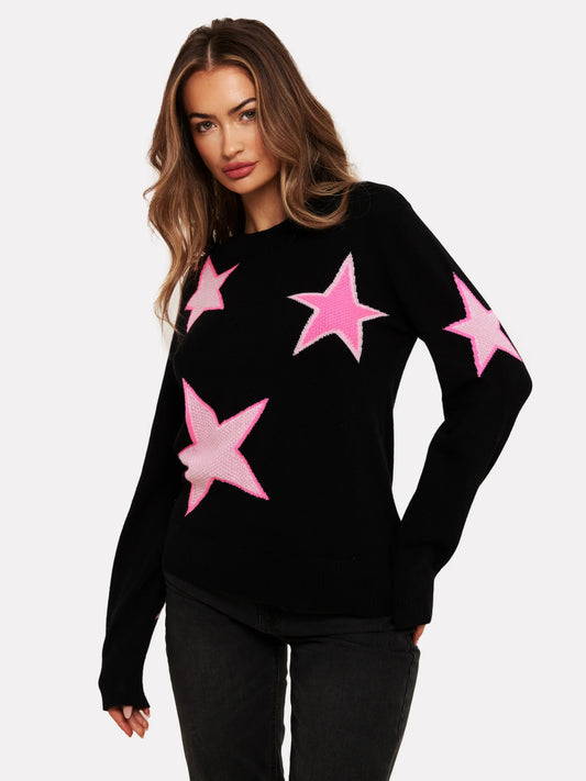 Sanna Star Crew Neck Sweater