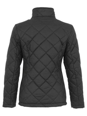 Quilted Jacket with Grommets