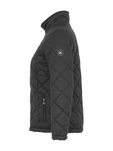 Quilted Jacket with Grommets