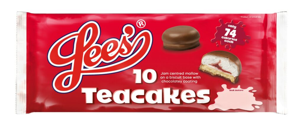 Lees Of Scotland Jam Teacakes, 10Pk