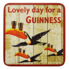 Guinness Toucan Coaster