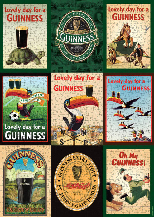 Guinness 9-Image Jigsaw Puzzle