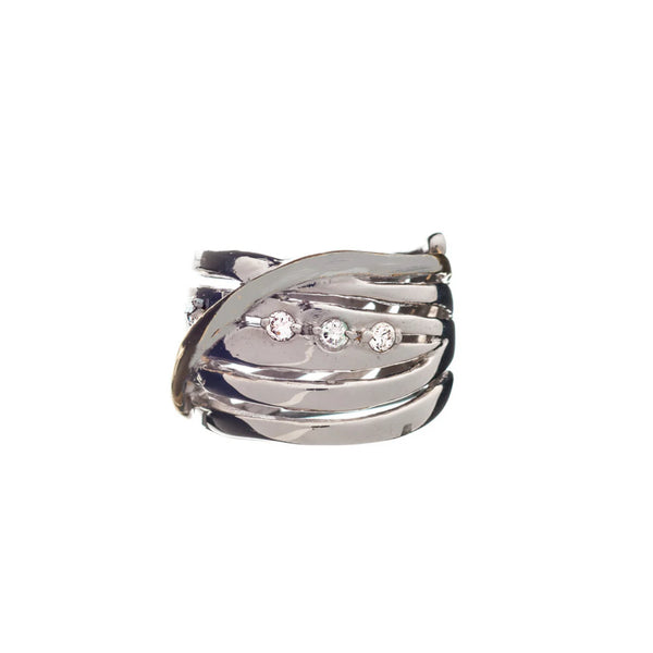 Hidden Gems Silver Ring - Cubic Zirconia