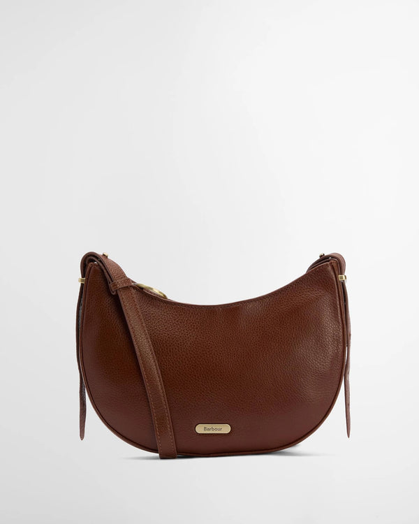 Barbour Sorrel Leather Sling Bag - Brown