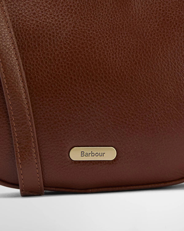 Barbour Sorrel Leather Sling Bag - Brown