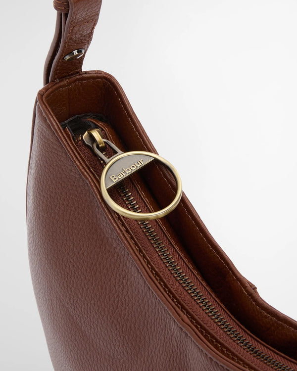 Barbour Sorrel Leather Sling Bag - Brown