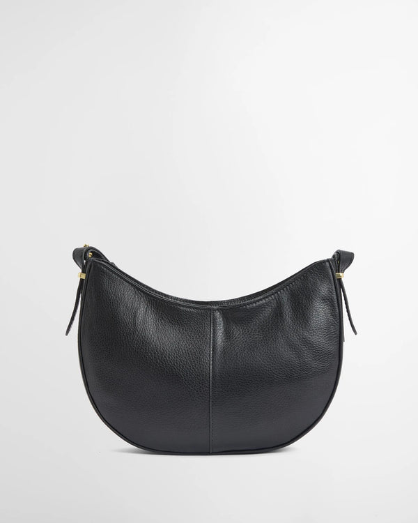 Barbour Sorrel Leather Sling Bag - Black