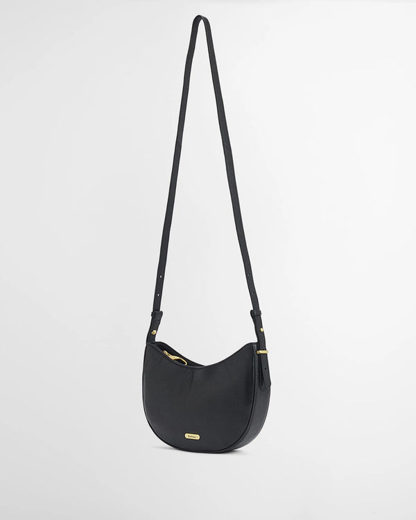 Barbour Sorrel Leather Sling Bag - Black