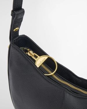 Barbour Sorrel Leather Sling Bag - Black