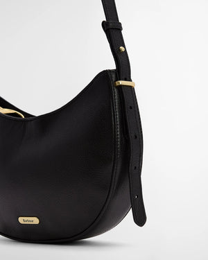 Barbour Sorrel Leather Sling Bag - Black