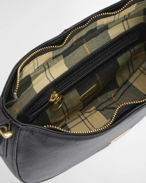 Barbour Sorrel Leather Sling Bag - Black