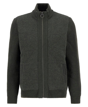Barbour Milburn Zip Through Knitted Jumper