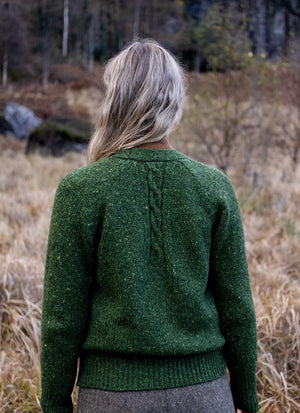 Raglan Cable Detail Cardiagan