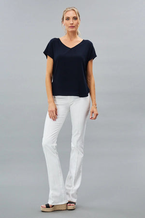 V-Neck Drop Shoulder - Nightwatch