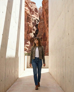 Bowery Faux Suede Jacket