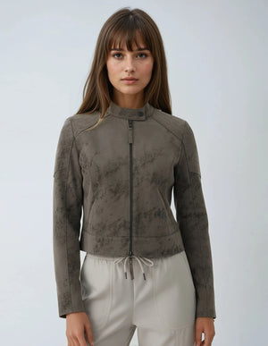 Bowery Faux Suede Jacket